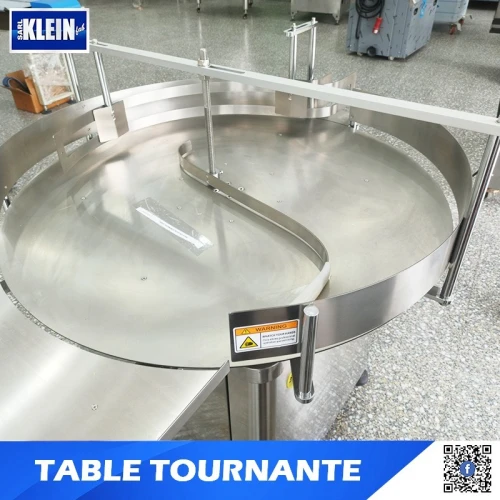 TABLE TOURNANTE