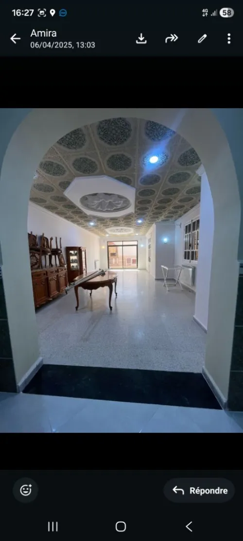 Location Appartement Niveau de villa F5 Alger Ben aknoun
