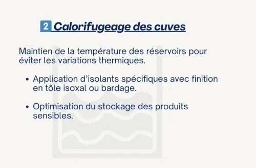 Isolation calorifuge 