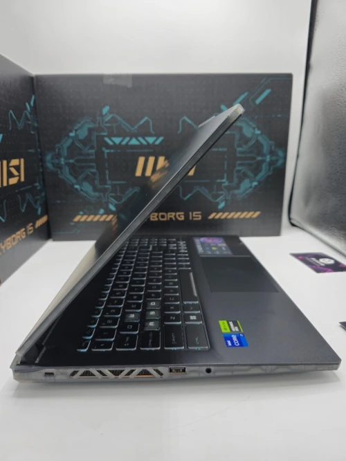 MSI CYBORG 15   i7 12650H 16GB DDR5 512 G SSD NVME 15.6  FULL HD 144Hz RTX 4060 8GB
