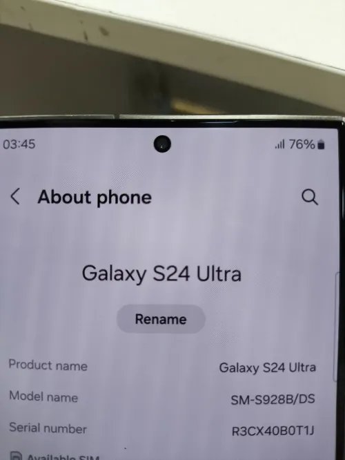 SAMSUNG GALAXY S24 ULTRA SM-S928B