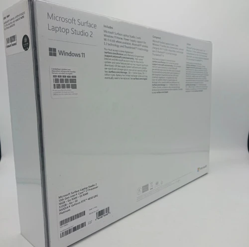 Microsoft Surface laptop studio 2 i7 13750H/16 G LPDDR5X/512G SSD NVME/14.4 TACTILE 120HZ/RTX4050 6G