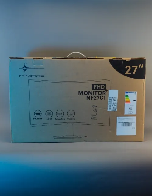 Minifire Moniteur incurvé de 27 pouces 120 H, écran PC FHD 1080p, ,