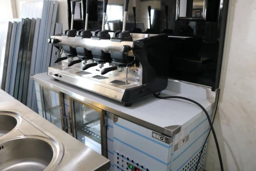 CAFETERIA,COMPTOIR,INOX,ARRIERE BAR 