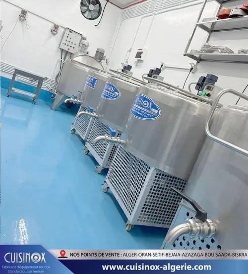 Cuves de refroidissement en inox alimentaire 304