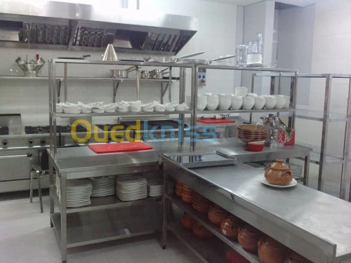 Aménagements cuisine professionnels: restaurant, hôtels, fast-food ,pizzeria ,base de vie 