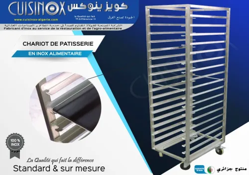 chariot de volailles chariot de services chariot de manutention_rayonnnage  
