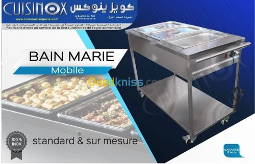 Materiels Cuisine Professionnels en inox: Restaurant, Hôtels, Fast-Food ,Pizzeria ,Base De Vie