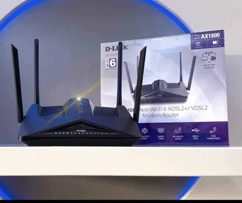 modem routeur wifi 6 d-link AX1800 | 4 antennes | 500 mbp/s