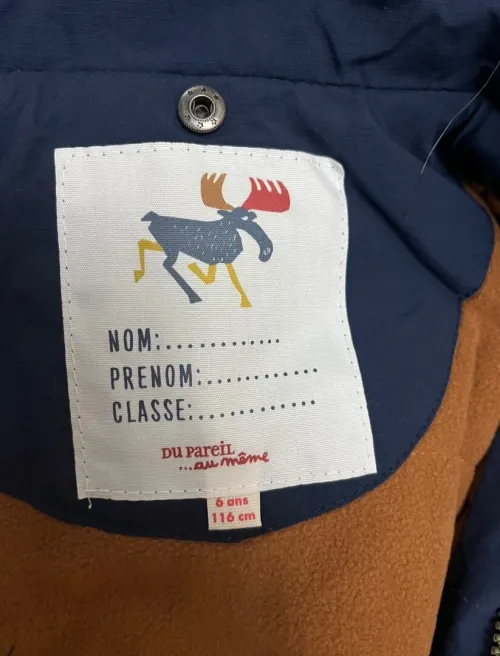 Parka 3-En-1 À Capuche Bleu Marine Enfant Garçon De La Marque Du Pareil Au Même