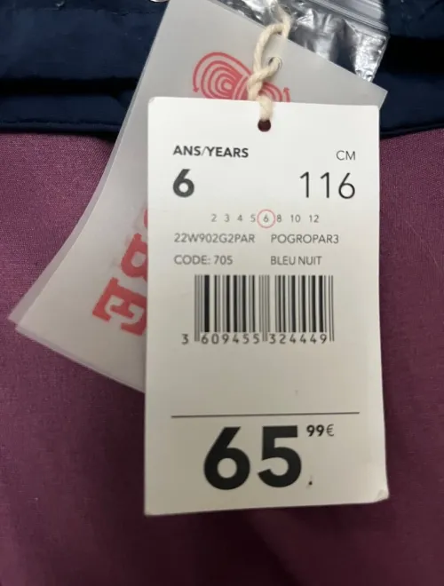 Parka 3-En-1 À Capuche Bleu Marine Enfant Garçon De La Marque Du Pareil Au Même