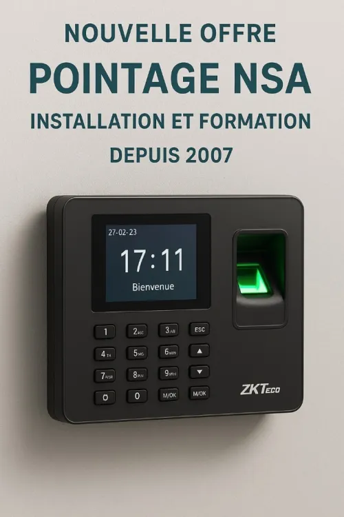 Pointeuse Digital Biométrique Algérie
