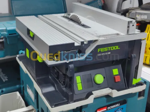 Scie a table Festool a batterie CSC SYS 50 EBI-Plus