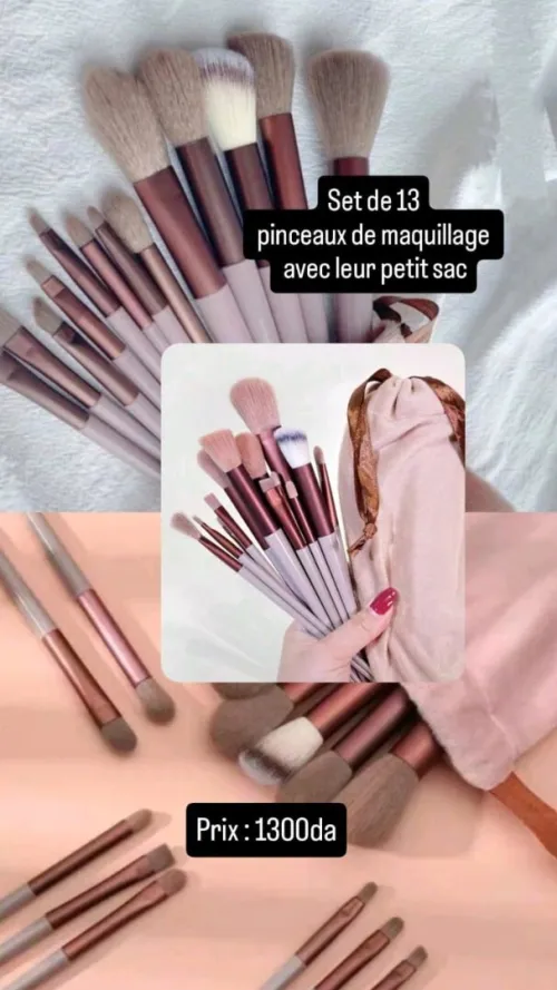 pinceaux maquillage
