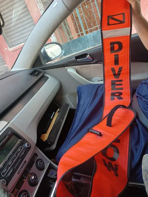 Parachute scuba divers neuf 