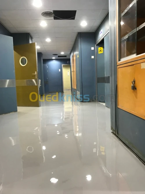 Revêtement de sol en résine epoxy 