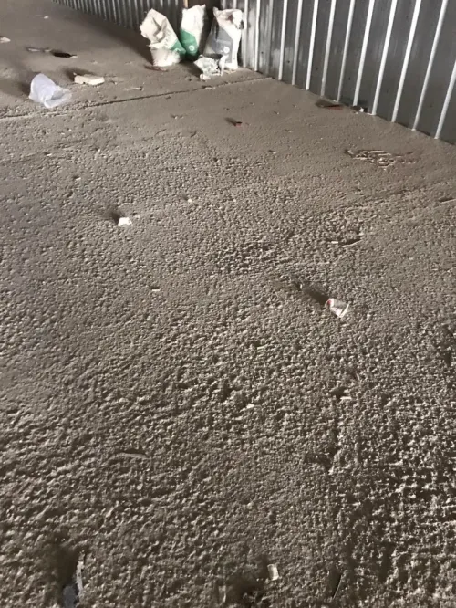 Béton poli