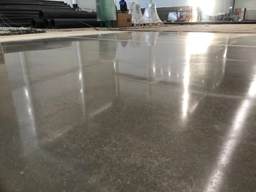 Béton poli