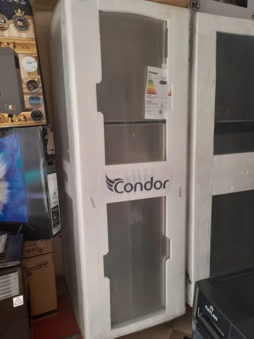 Réfrigérateur CONDOR 450L Double Porte Defrost INOX