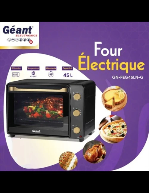 FOUR ELECTRIQUE GEANT 45L NOIR