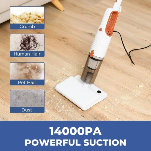 Aspirateur balai Multismart 12en1 avec réservoir deau et de poussière