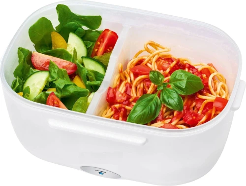 Lunch box électrique blanc-orange