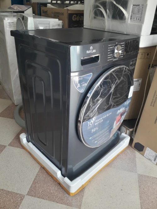 Machine à laver 10.5kg RAYLAN grise