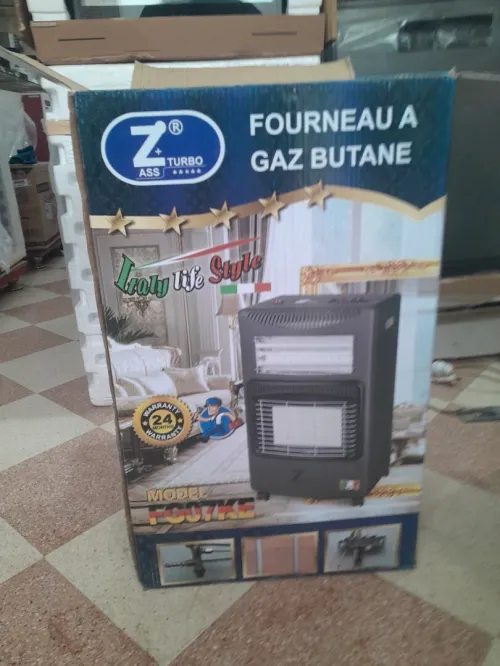 CHAUFFAGE A GAZ BOUTAN ET ELECTRIQUE ZASS TOURBO