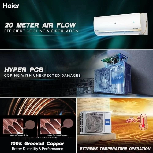 CLIM 12000 BTU HAIER TROPICALE INVERTER
