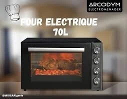 Four ARCODYM Ventiler 70L NOIR/INOX