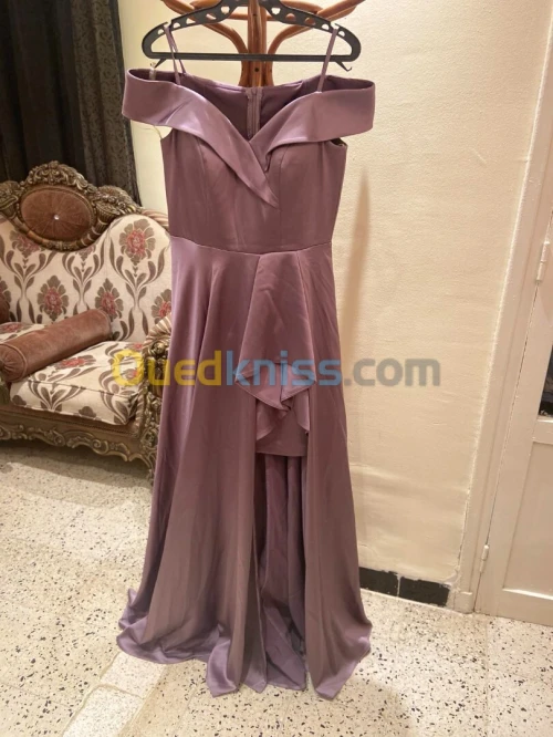 Robe soirée violet 