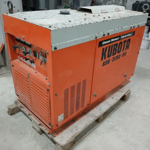 Groupe électrogène KUBOTA15 presque neuf 