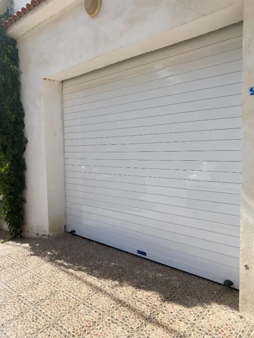 Rideau Électrique Autobloquant Complet Avec Moteur Tubaire Français Simu 