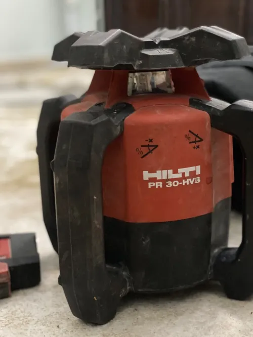 Niveau Laser Rotatif Hilti PR 30-HVS + Récepteur PRA 30 (ليزر دوار احترافي)