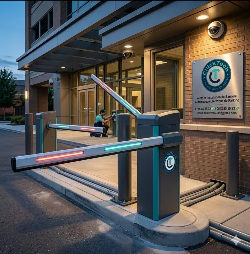 vente et installation de barrière automatique électrique de parking
