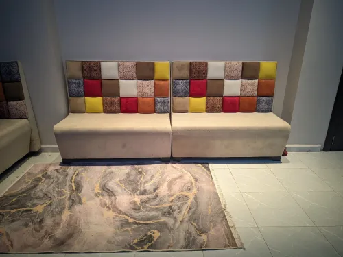 Canapé Patchwork Design Moderne