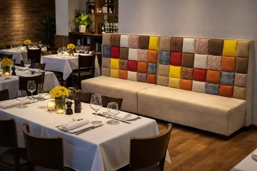 Canapé Patchwork Design Moderne