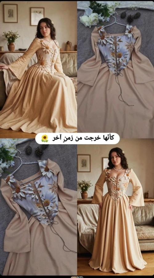 روب فينتايج )rope vintage beige)