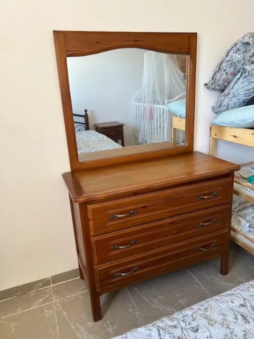 Chambre à coucher en bois