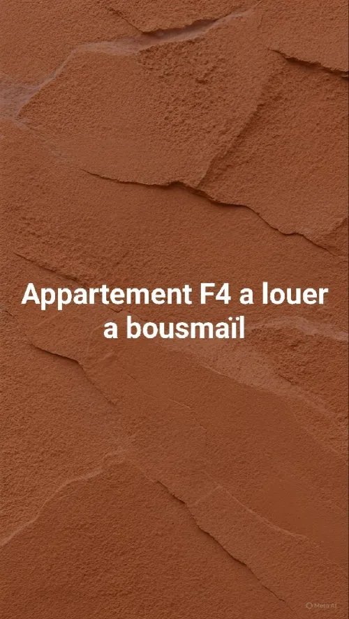 Location Appartement F4 Tipaza Bou ismail