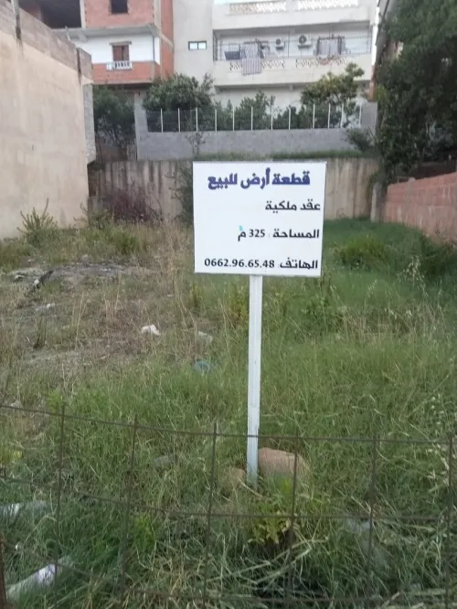 Vente Terrain Guelma Heliopolis