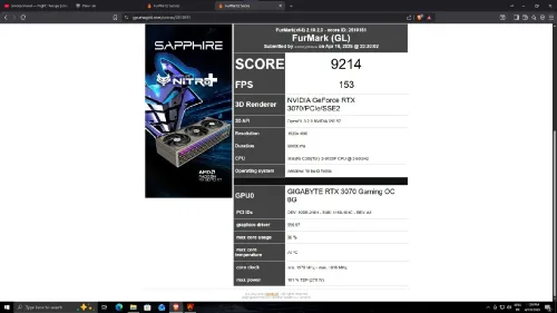 GeForce RTX 3070 GAMING OC 8G