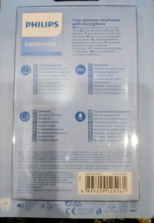 Écouteurs sans fil avec microphone ( Bluetooth )