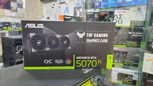 Carte graphique ASUS TUF Gaming GeForce RTX 5070 Ti 16GB GDDR7 OC Edition