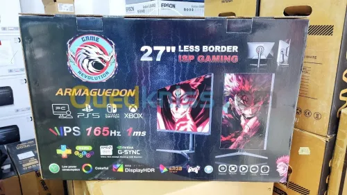Écran GAME REVOLUTION ARMAGUEDON 27 165HZ 1MS AJUSTABLE