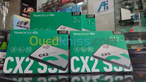SSD teamgroup CX2 256G/512G/1TB/2TB