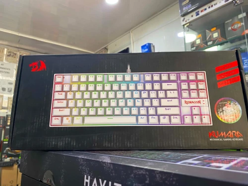 CLAVIER REDRAGON KUMARA K552 RGB BLACK / WHITE