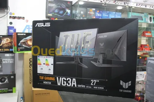 ECRAN ASUS TUF GAMING VG27AQL3A 1MS 180HZ FAST IPS 2K AJUSTABLE 27p