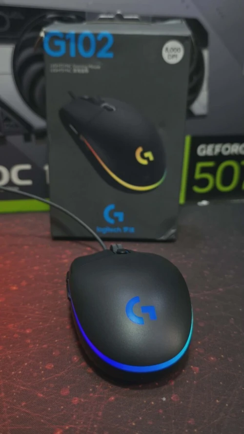 SOURIS LOGITECH G102 WHITE / BLACK
