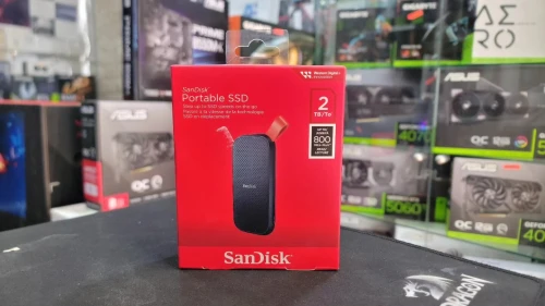 SSD SANDISK PORTABLE 2TO DISQUE DURE EXTERNE TYPE-C USB 3.2 LECTURE